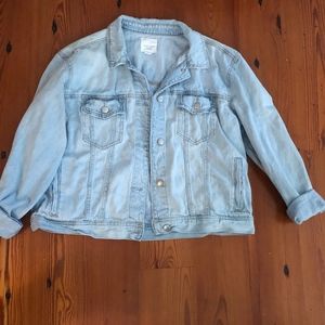 American Eagle Light Wash Jean Jacket